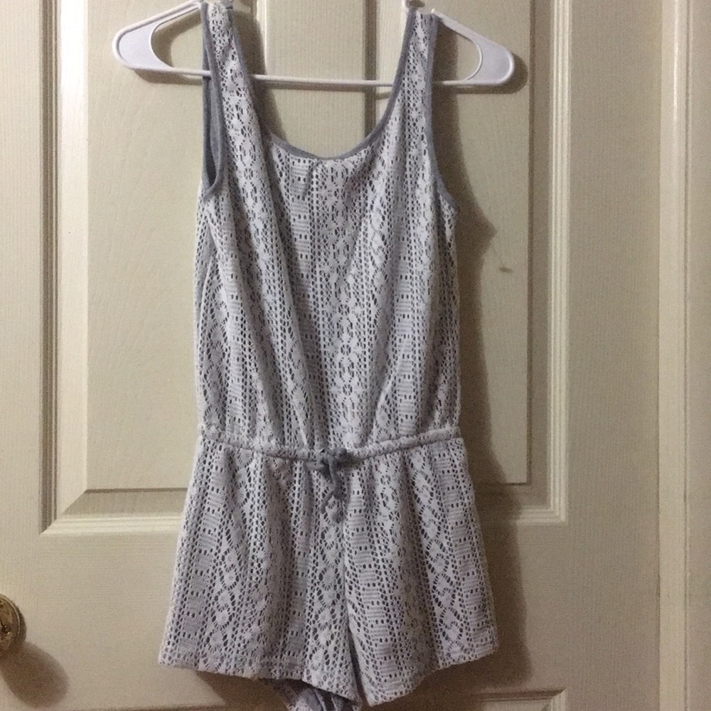 Gray Carapace Romper